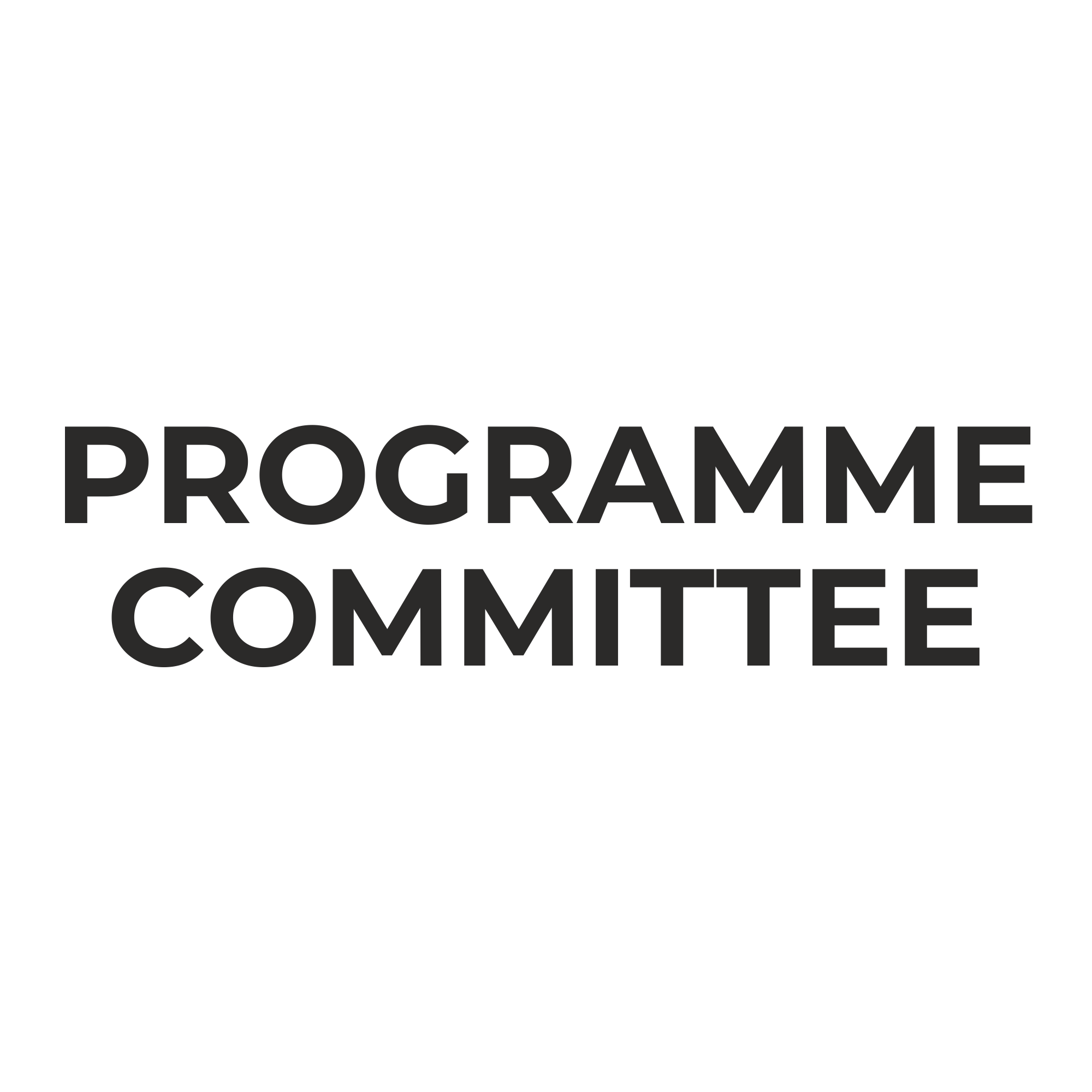 PROGRAMME COMMITTEE